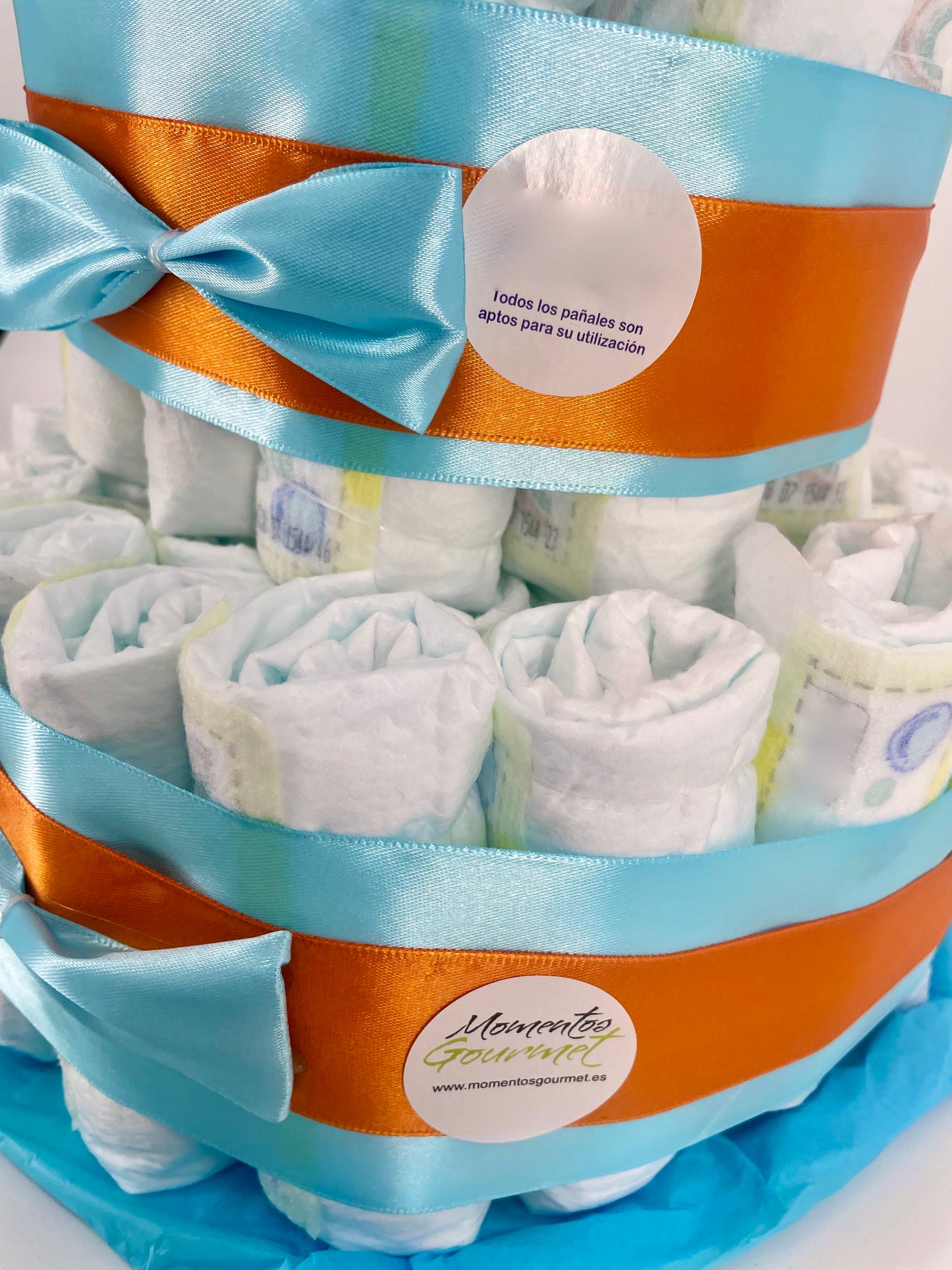 Tarta de pañales Los Simpsons Rasca