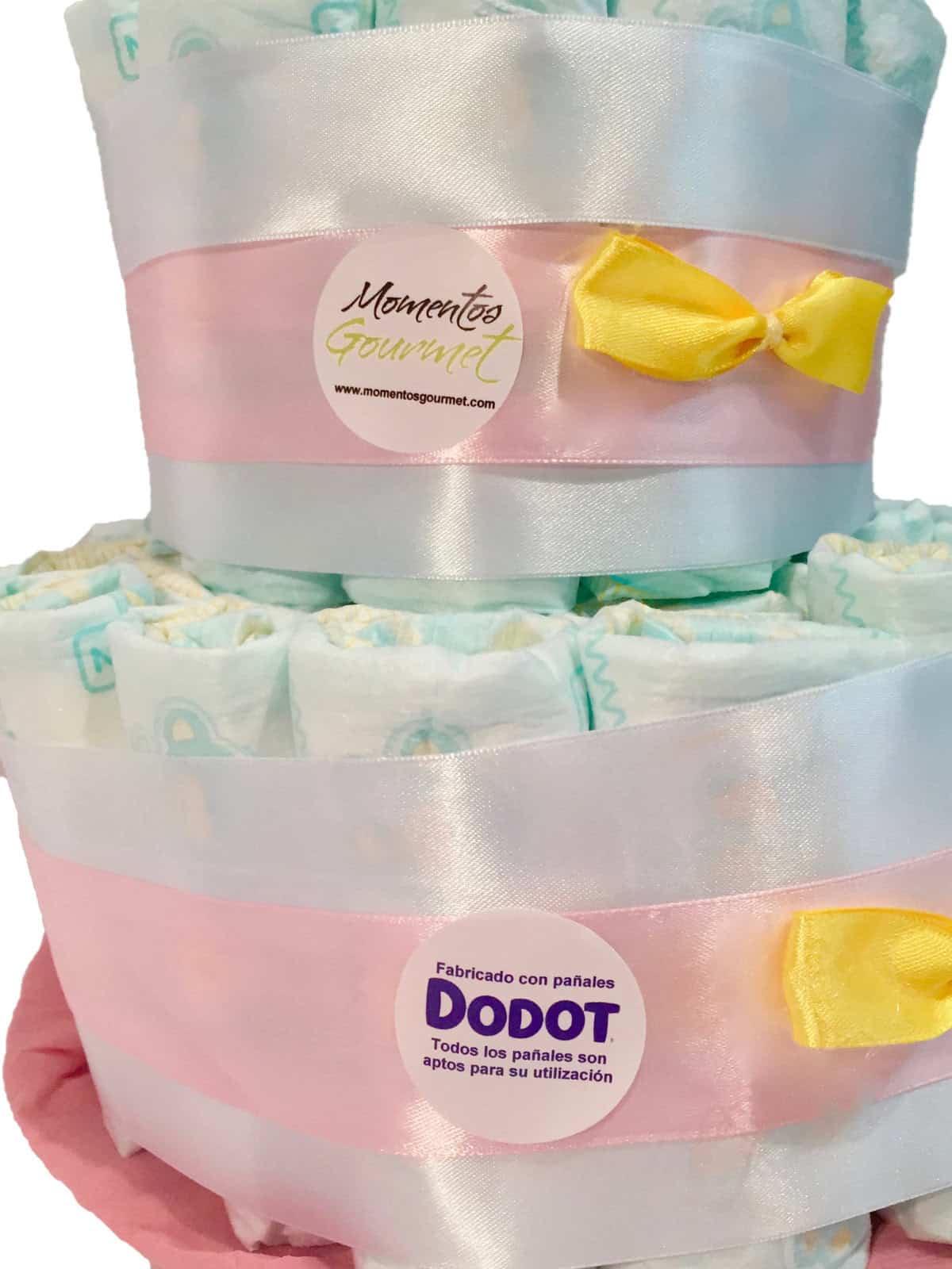 Tarta-de-pañales-Unicornio-Agnes-Minions-3