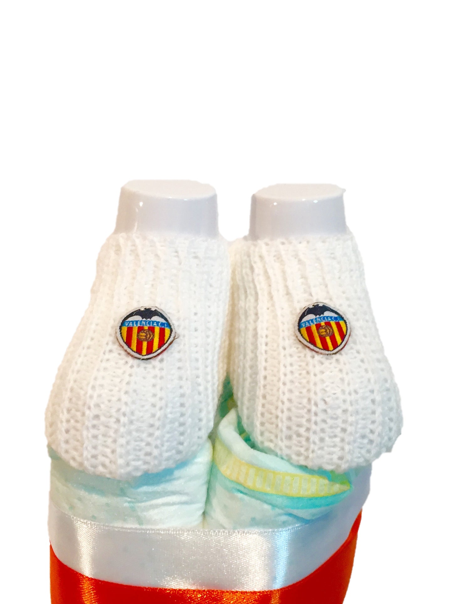 Tarta de pañales Valencia C.F.