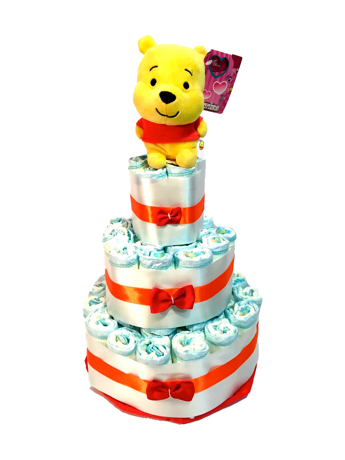 Tarta de pañales Winnie the Pooh Kids Disney