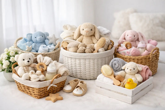 12 ideas de cestas para nacimiento que siempre gustan