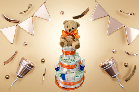 Las 5 mejores tartas de pañales para sorprender a los nuevos padres