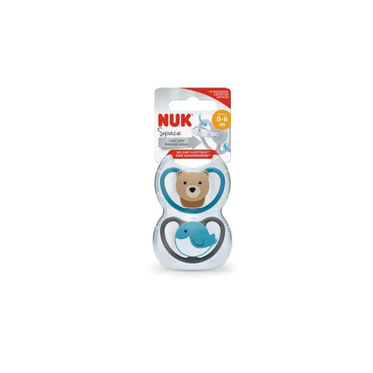 Chupetes Nuk Space Silicona 2 uds