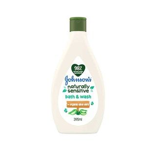 Gel de Baño bebe Johnsons baby Aloe Vera naturally sensitive 395 ml