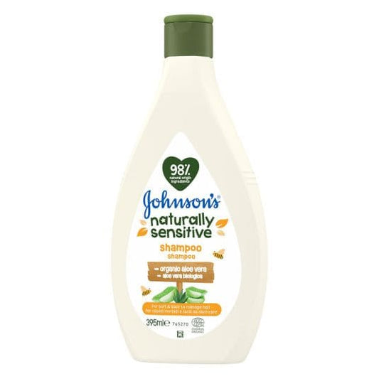 Champu Jhonsons baby aloe vera naturally sensitive 395 ml