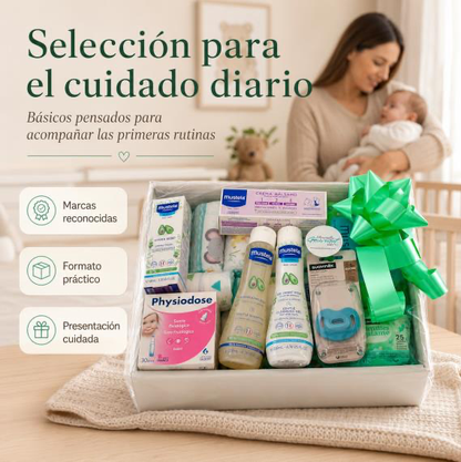 Cesta De Regalo Para Recién Nacido MomentosGourmet