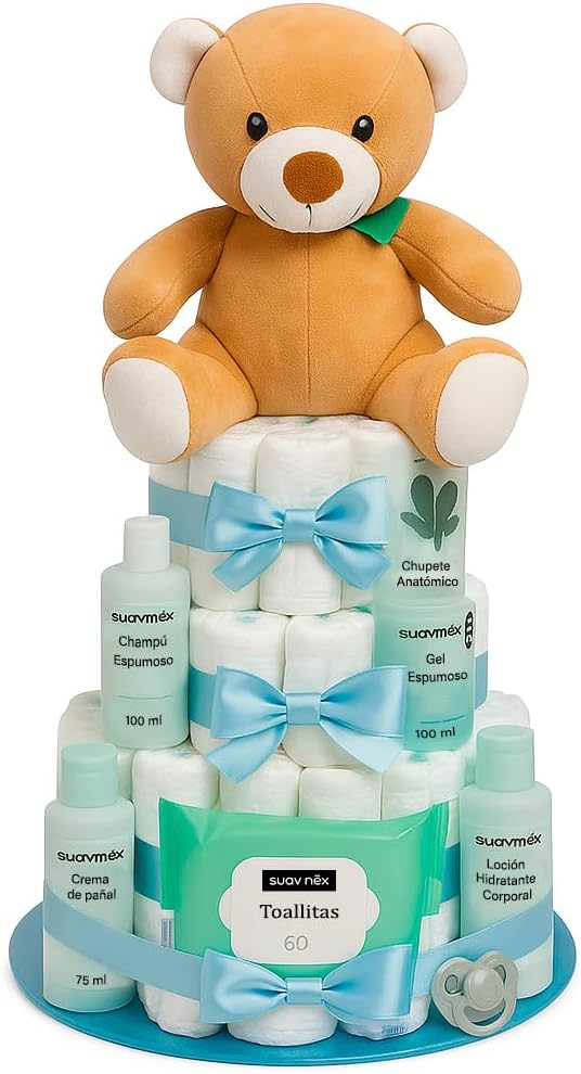 Tarta de pañales Suavinex