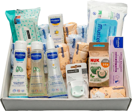 Canastilla bebé recién nacido Mustela-Suavinex