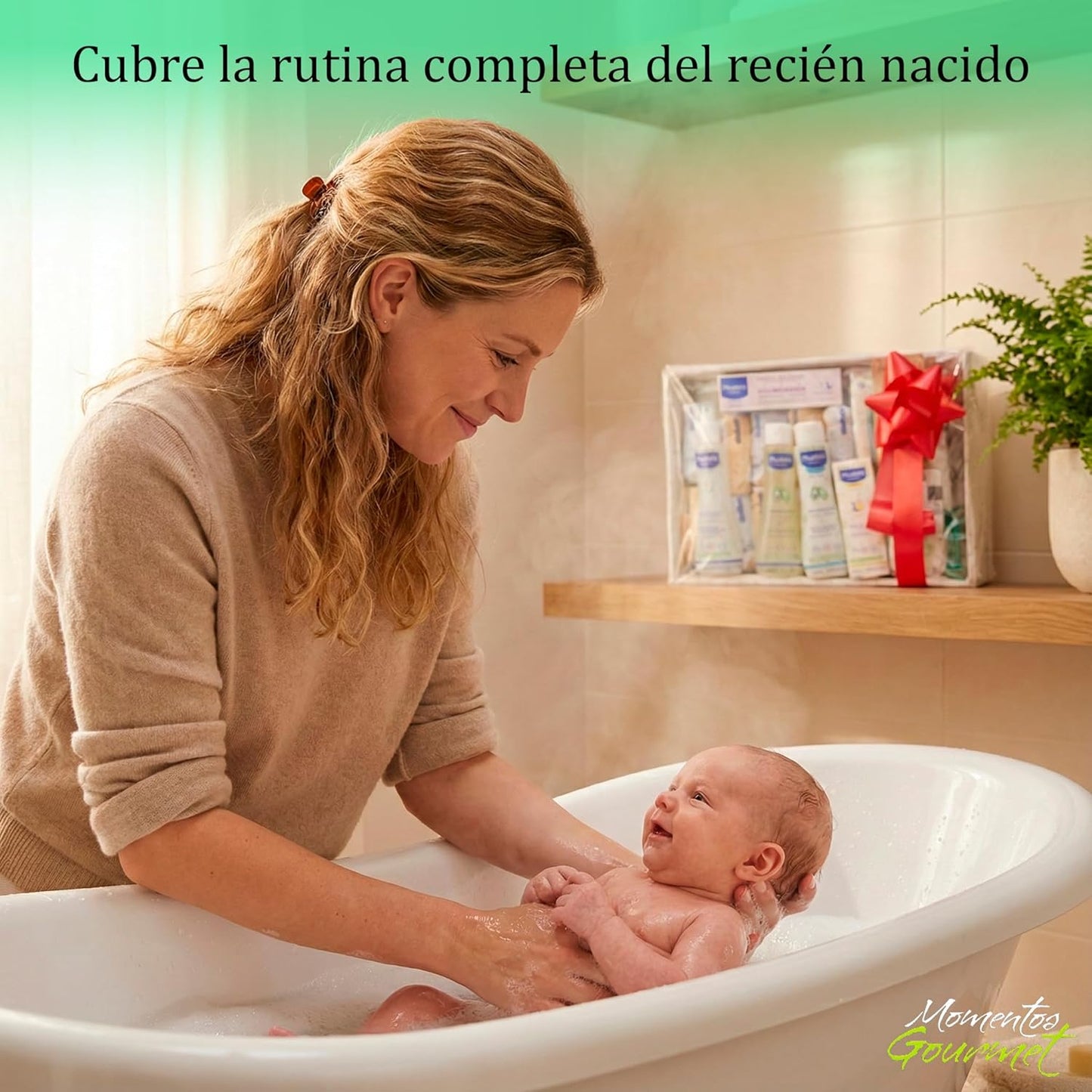 Canastilla bebé recién nacido Mustela-Suavinex