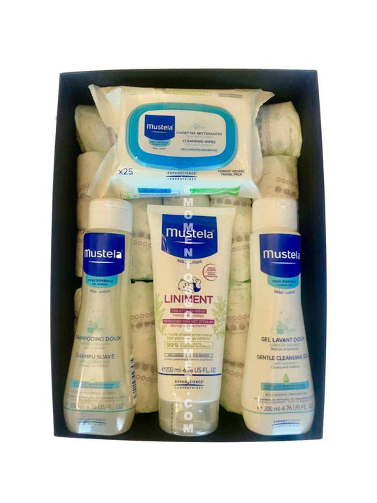 Canastilla Bebé para regalo Mustela