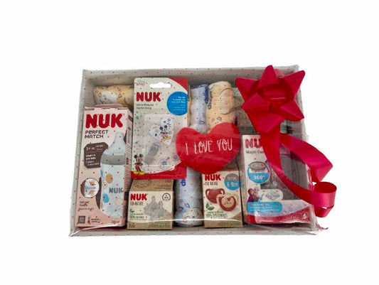 Canastilla recién nacido especial NUK MomentosGourmet