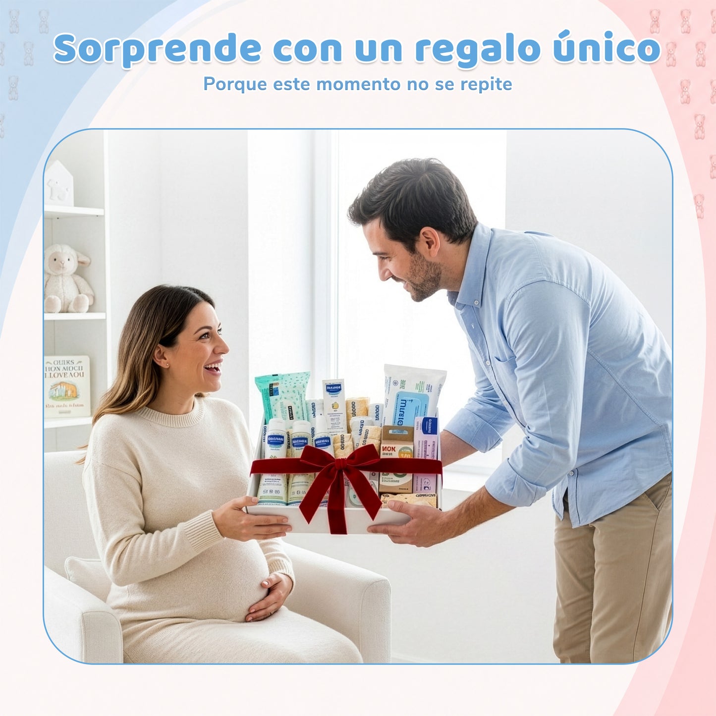 Canastilla Completa de Productos para el Cuidado del Bebé