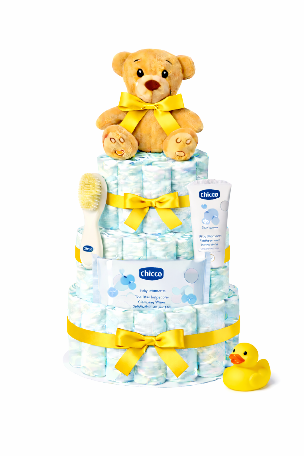 Tarta de pañales especial baño CHICCO