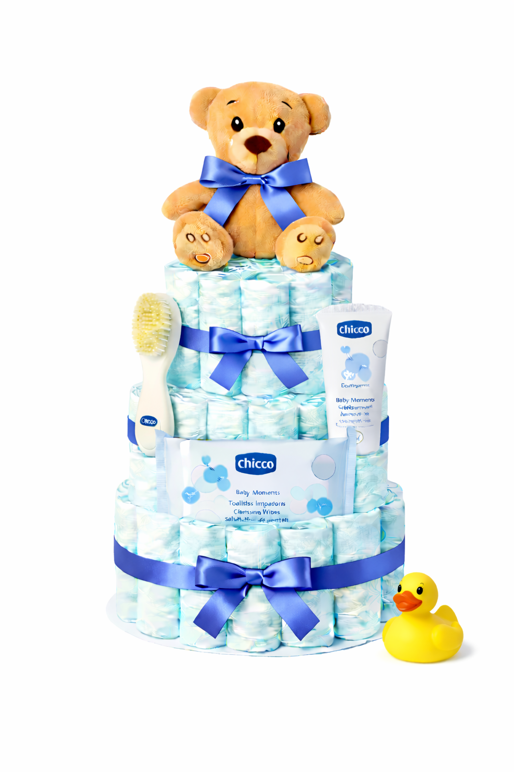 Tarta de pañales especial baño CHICCO