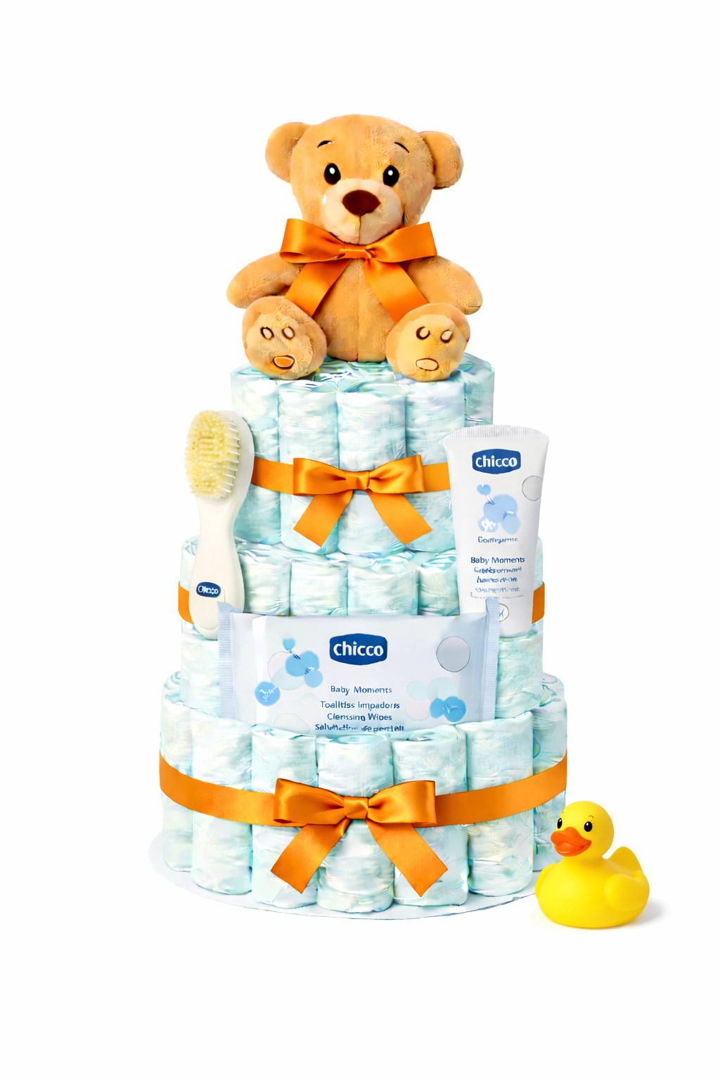 Tarta de pañales especial baño CHICCO