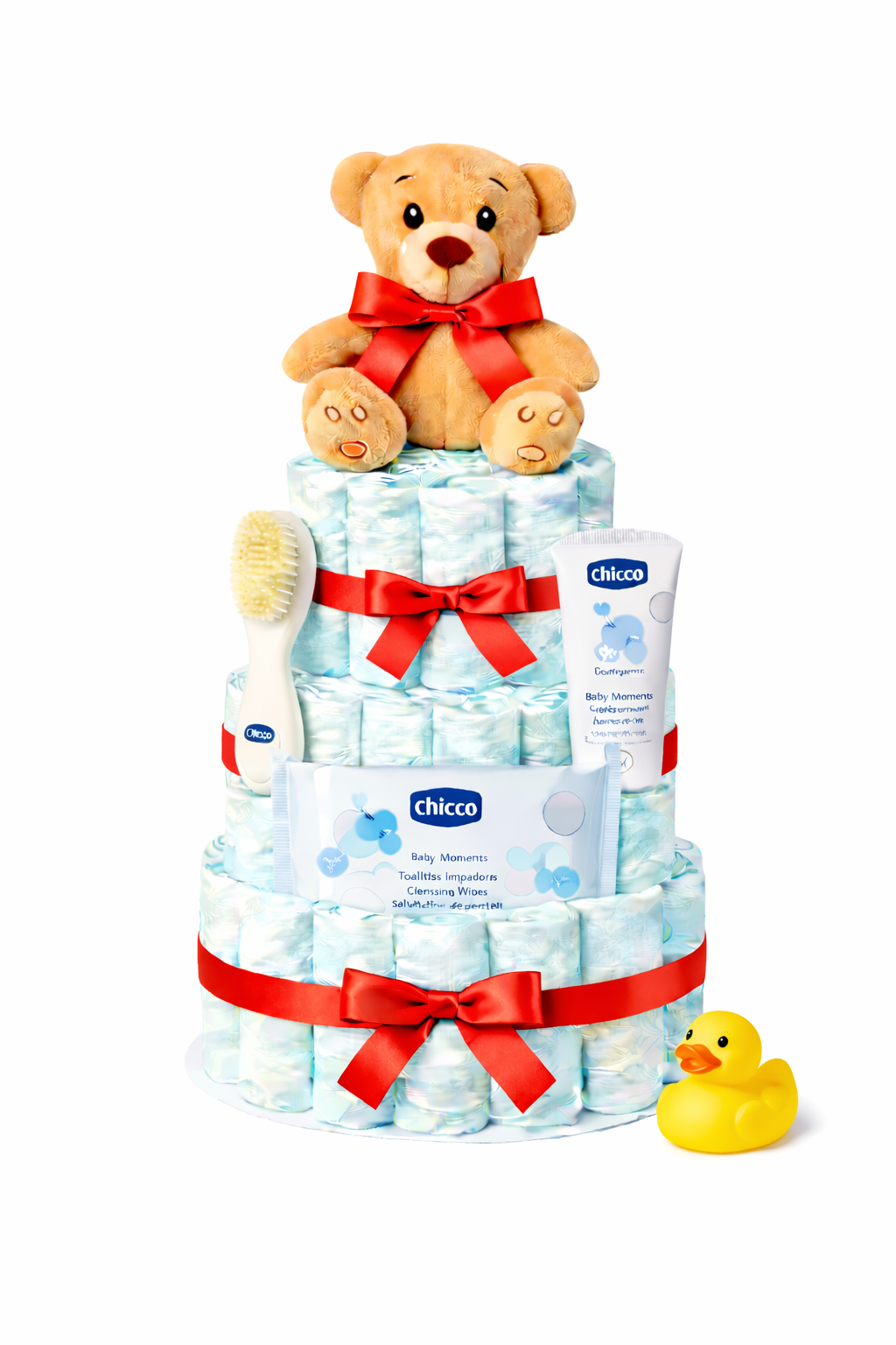 Tarta de pañales especial baño CHICCO