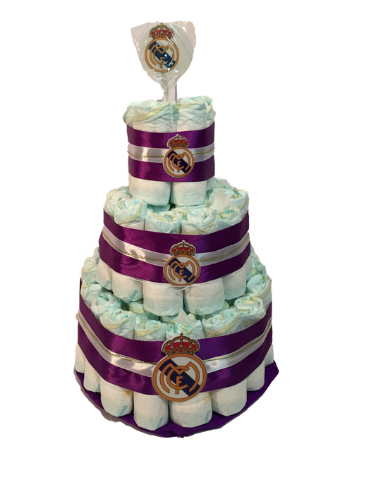 Tarta de pañales DODOT Real Madrid C.F.