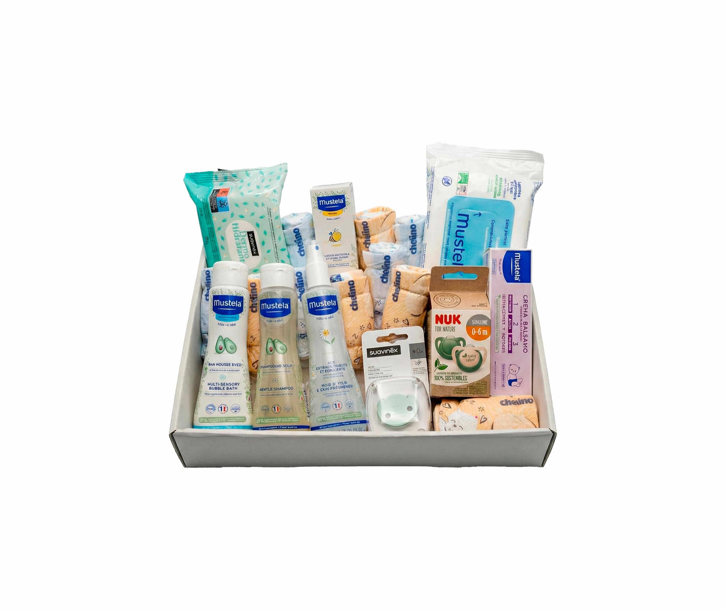 Canastilla bebé recién nacido Mustela-Suavinex