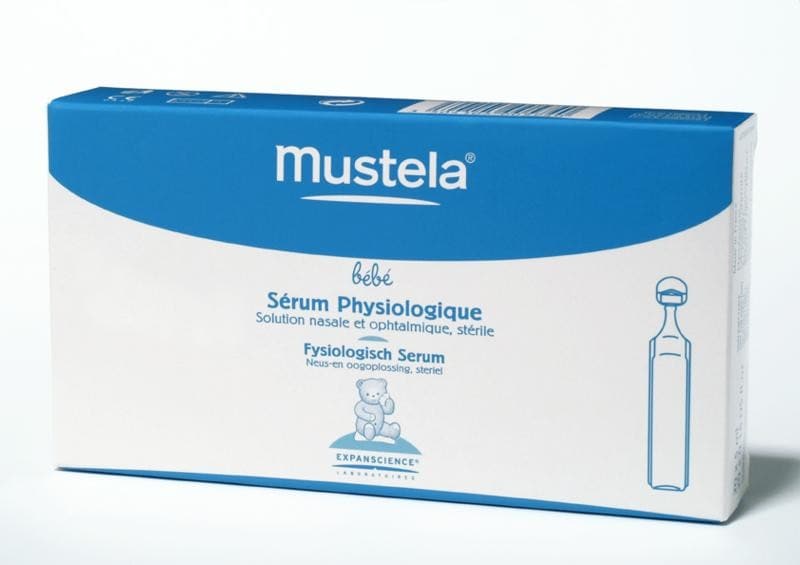 Suero Fisiológico Mustela 20uds x 5ml