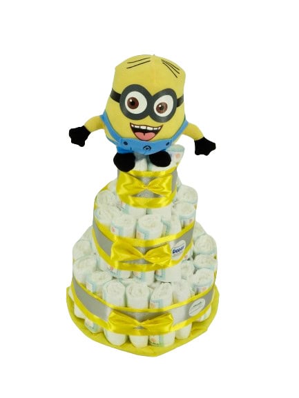 Tarta-de-pañales-Minion-momentosgourmet-2