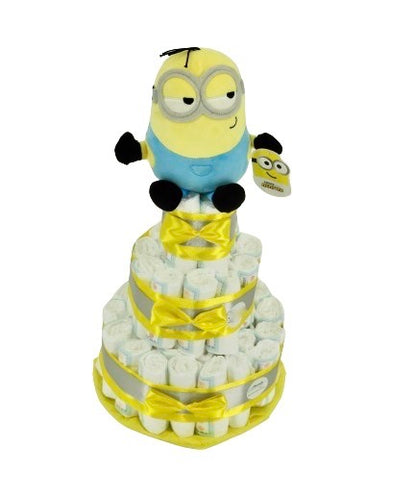 Tarta de pañales Minions