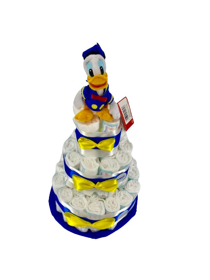 Tarta de pañales DODOT Pato Donald