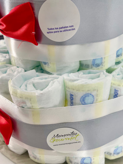 Tarta de pañales Los Simpsons Rasca y Pica