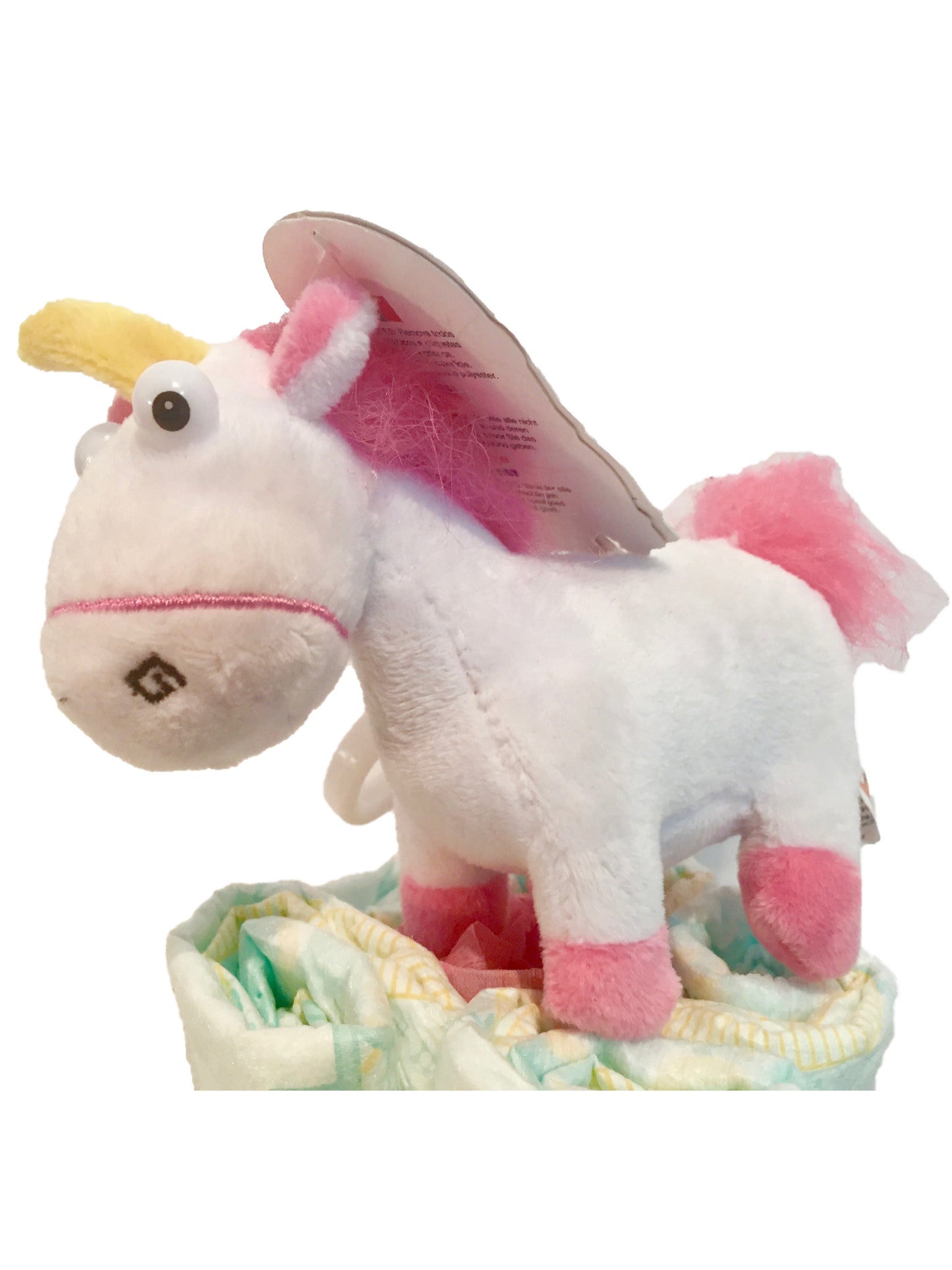 Tarta de pañales DODOT Unicornio Agnes (Despicable me)