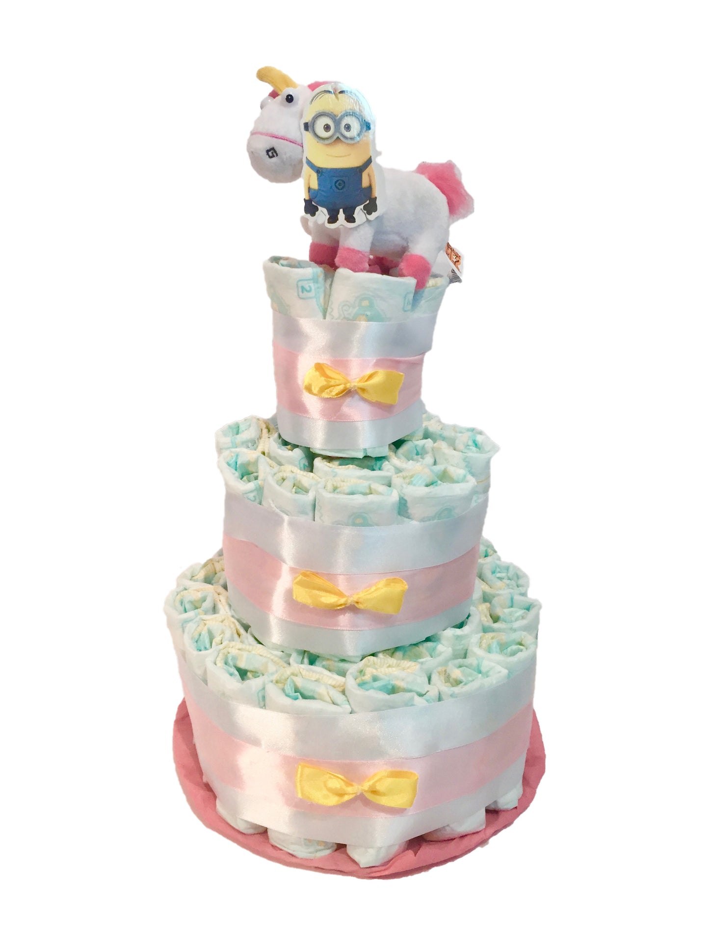 Tarta de pañales DODOT Unicornio Agnes (Despicable me)