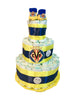 Tarta de pañales Villareal Club de Futbol