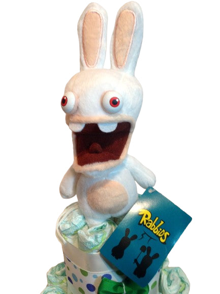 Tarta de pañales DODOT Rabbids