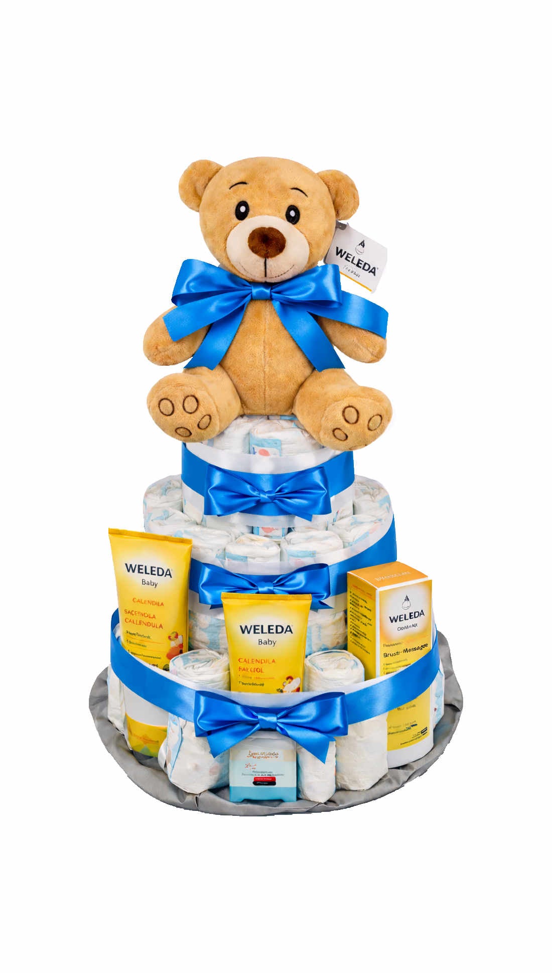 Tarta de pañales WELEDA