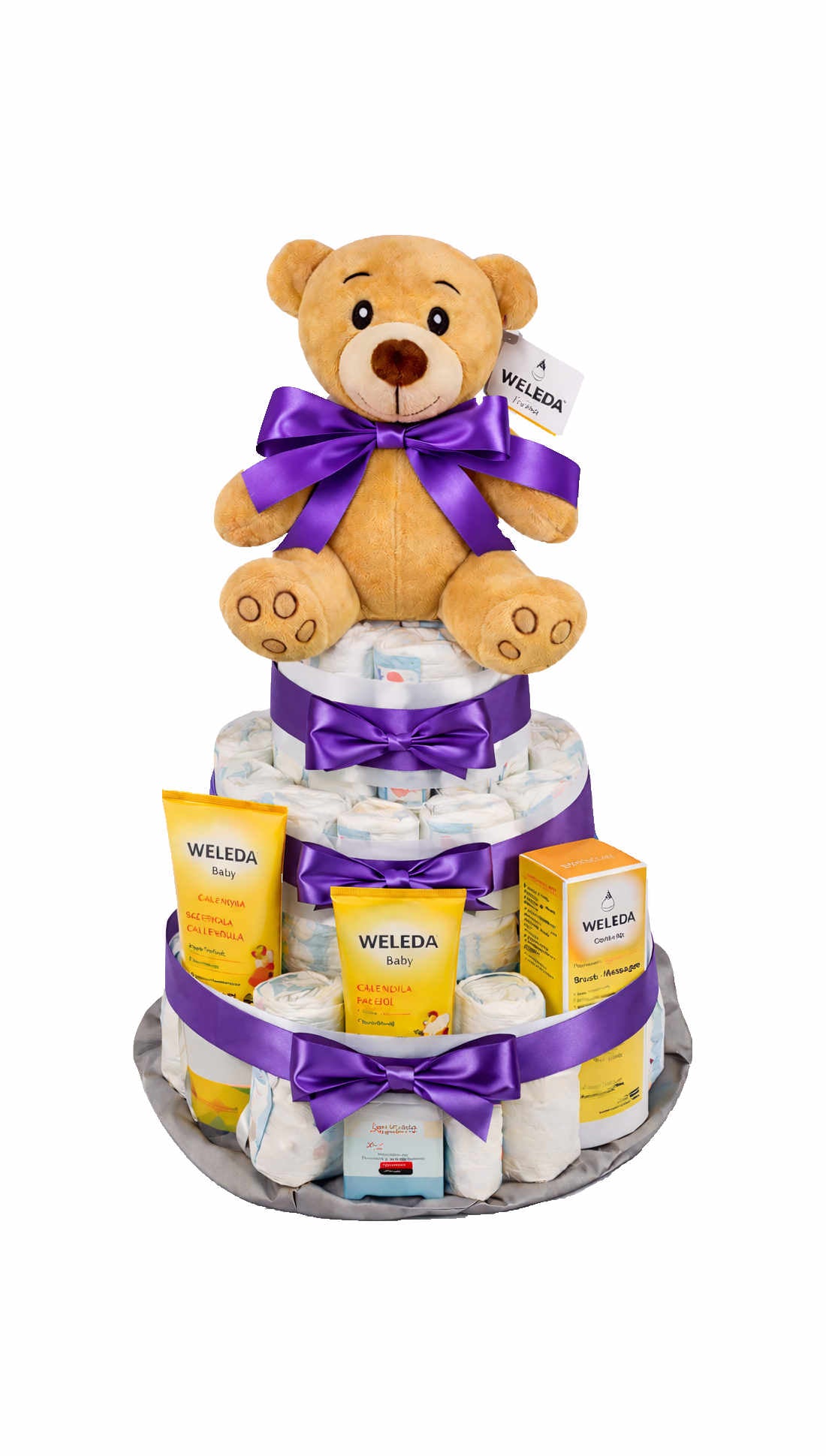 Tarta de pañales WELEDA