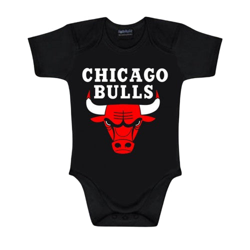 Body negro bebé Chicago Bulls