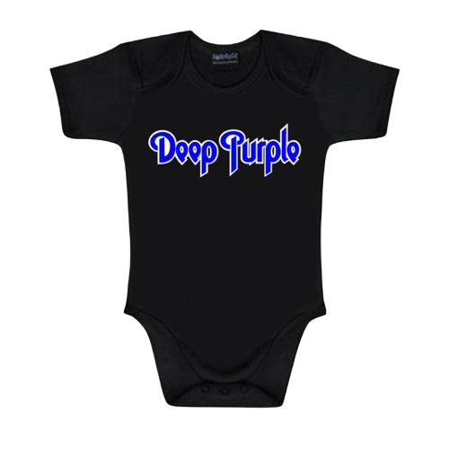 Body negro bebé Deep Purple