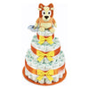 Tarta de pañales Bluey Bingo