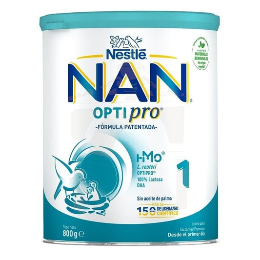 Leche de Fórmula para bebé Nestle NAN OPTIPRO 1 0-6 meses 800 gr