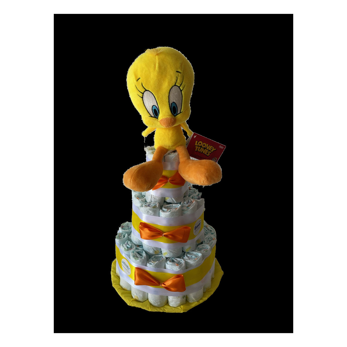 Tarta de pañales Looney Tunes Piolín